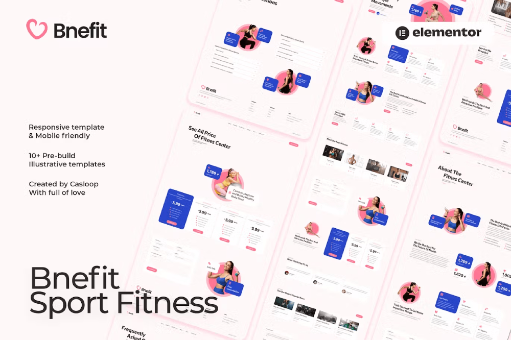 کیت قالب المنتور تناسب اندام Bnefit