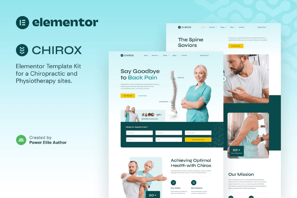 کیت قالب المنتور فیزیوتراپی Chirox